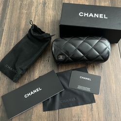 Chanel EMPTY Sunglasses Box, Case, Dust Bag and Authenticity Card