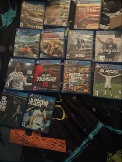 PS4 games, works for ps5 25 each