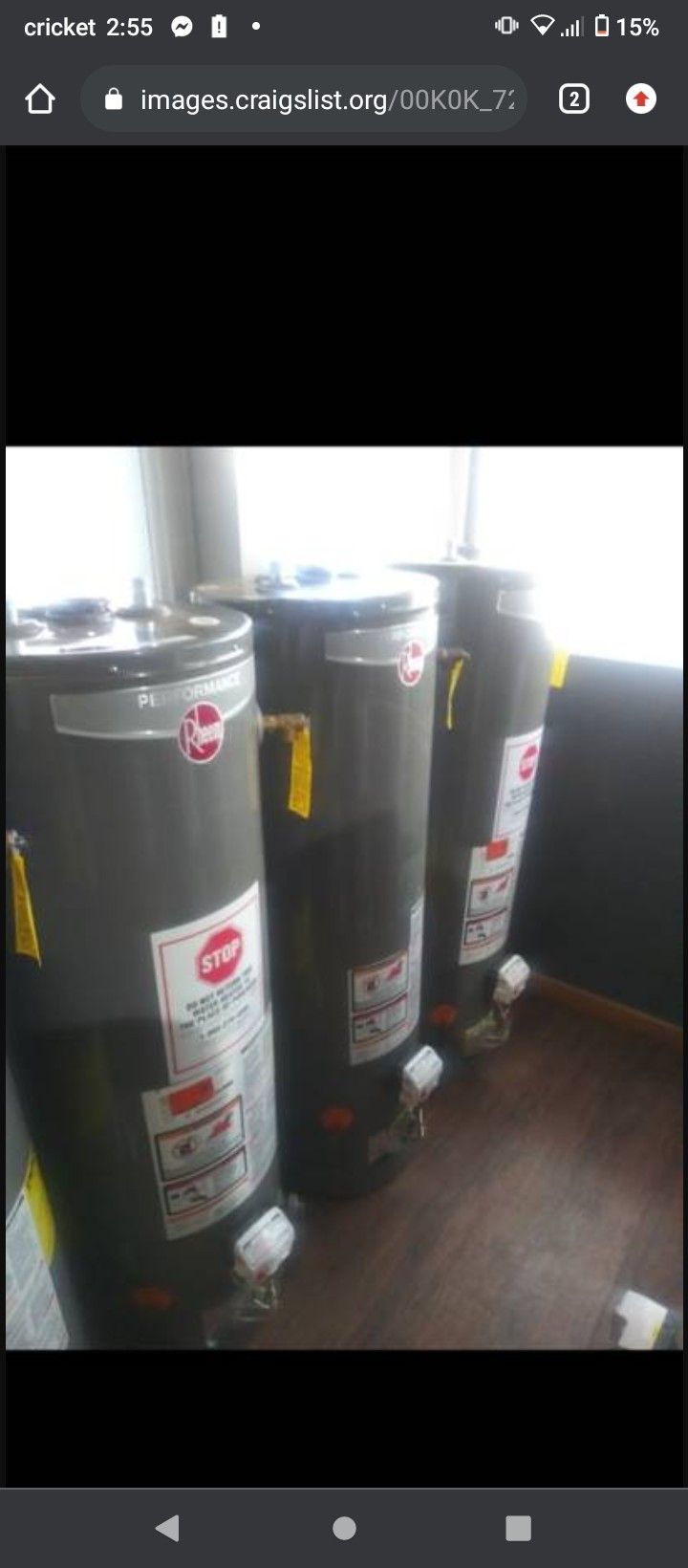 🔥🔥🔥 HOT WATER TANKS Brand New Scratch And Dent