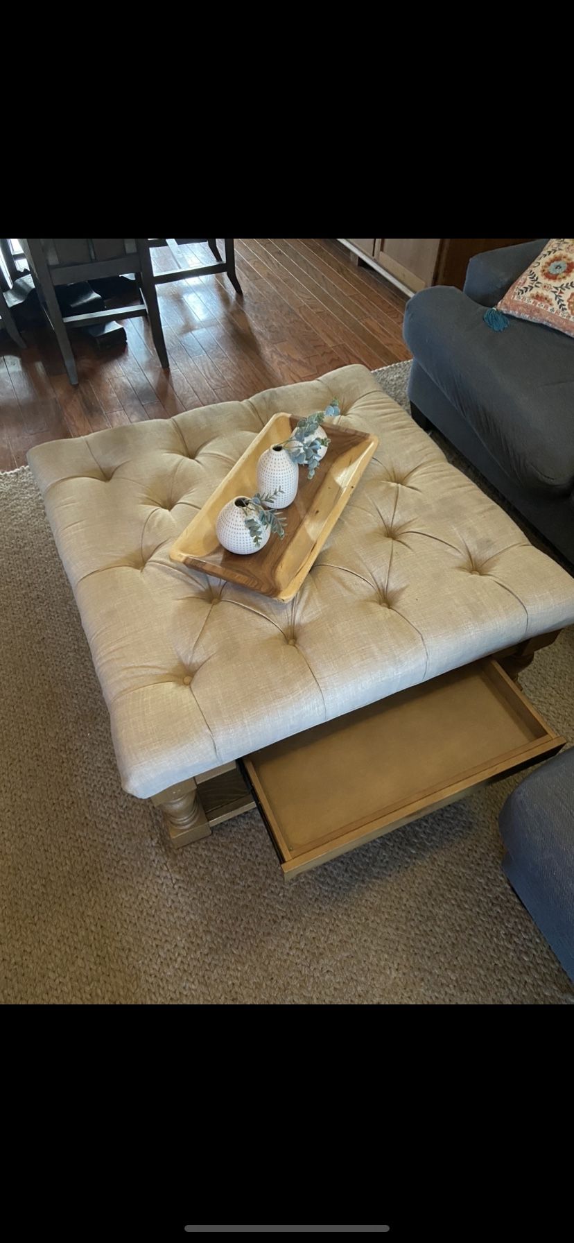 Ottoman With Drawers