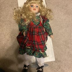 Collectible Christmas Doll
