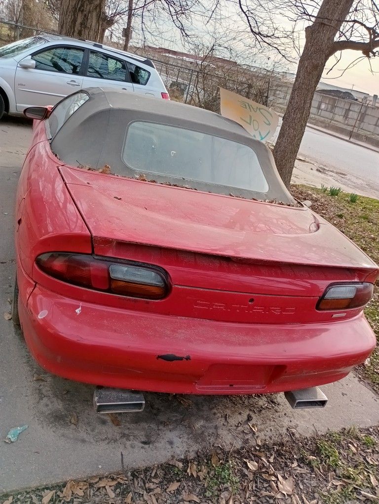 2002camaro New Convertible Top Good Motor Transmission 