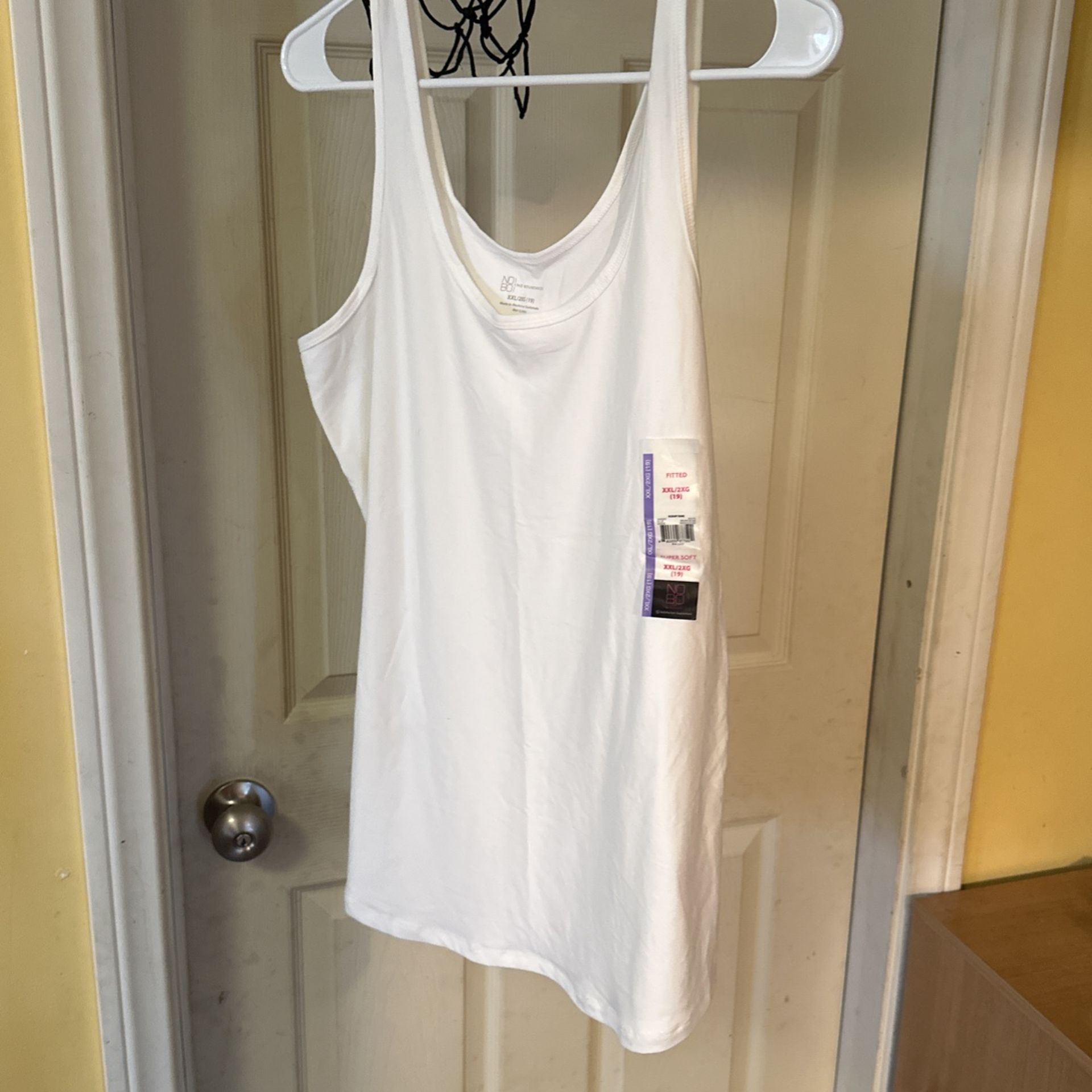 Brand New XXL White Tank Top 