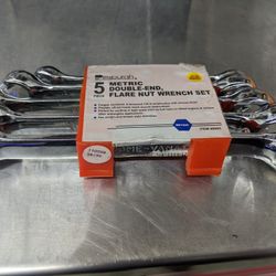 New Pittsburgh Flare Nut Wrench Set