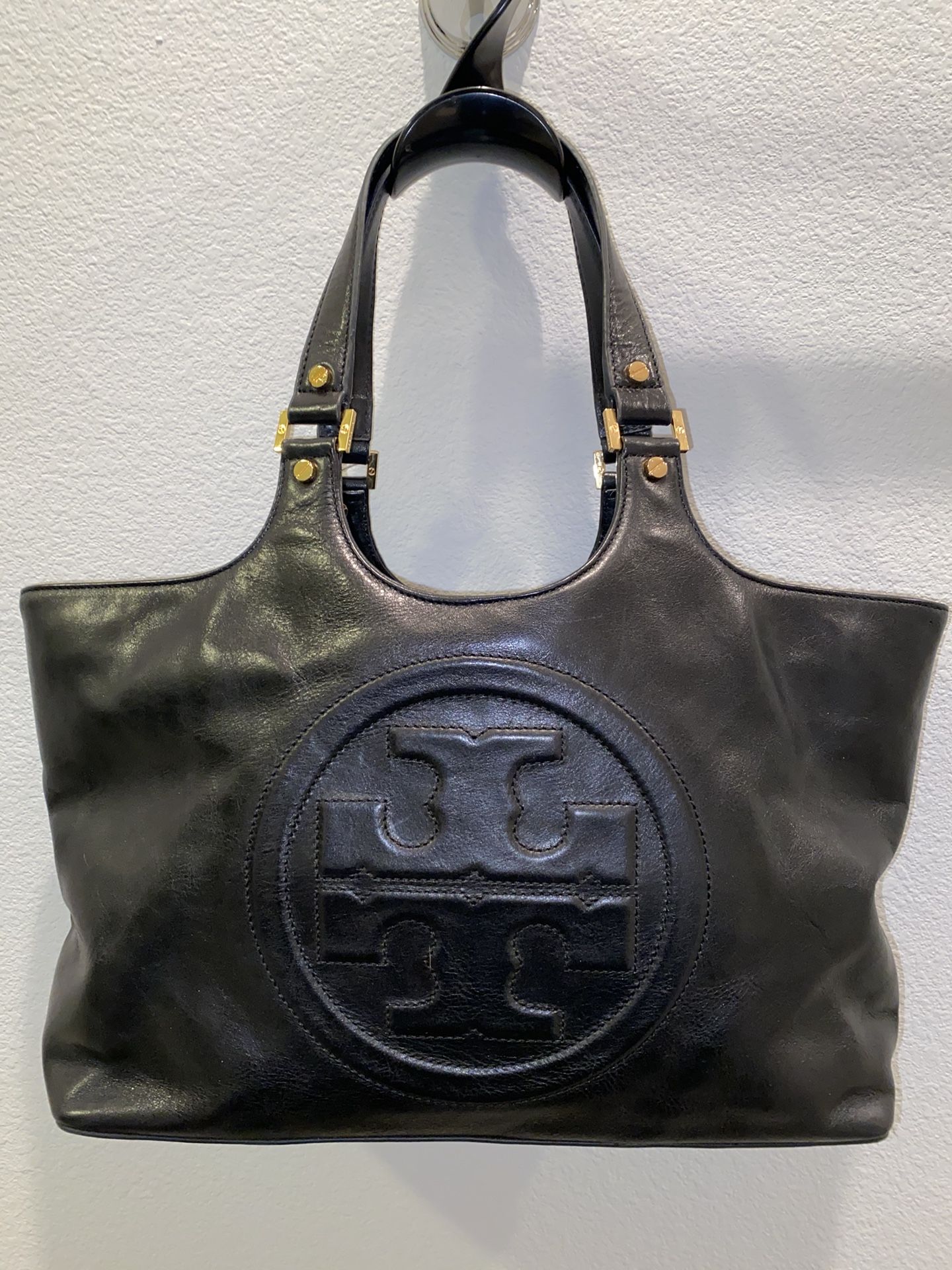 Tory Burch Pebbled Boho Handbag