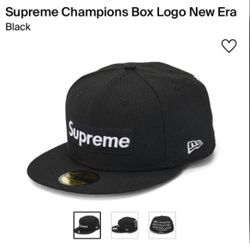 Supreme Champions Box Logo New Era