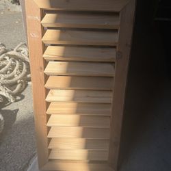 Rectangle Gable Vent ( Cedar wood)