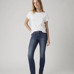 Levi’s shaping straight jeans