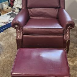 Comfy Chair & Ottoman