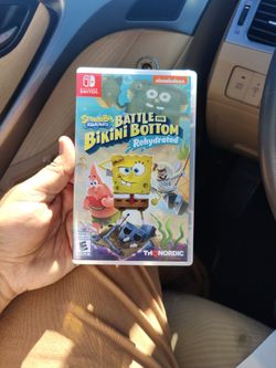 Nintendo Switch SpongeBob Battle For Bikini Bottom