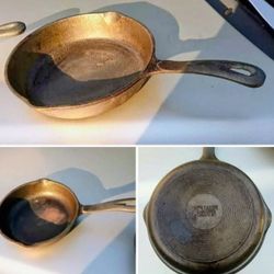 (2) Cast Iron Skillets /  Iron Frying Pans
