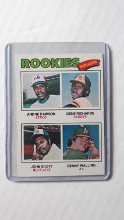 1977 Topps Andre Dawson RC.
