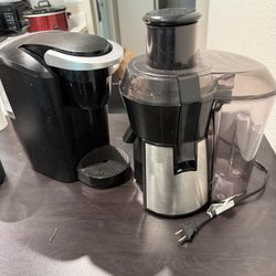 Juicer & Keurig 