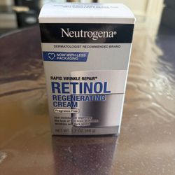 Neutrogena Retinol Regenerating Cream (Moisturizer & Anti-Wrinkle, Unopened)