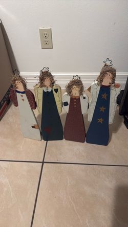 Cranberry crafts & folk art: folding Christmas angels