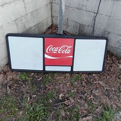 Coca-Cola Menu Board