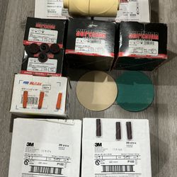 SANDING CARTRIDGE ROLLS QUICK CHANGE DISCS  GRINDING SANDING DISCS