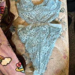 Baby Blue Bodysuit/Lingerie