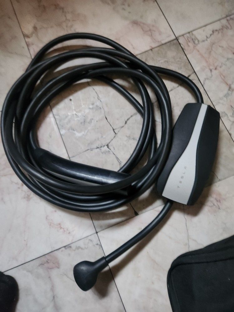 Tesla Home Charger With Ev Converter 