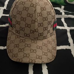 Gucci Original Gg Baseball Hat Polyester Cotto.