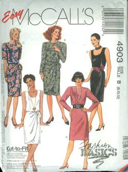 McCall's Dress Pattern Size 8/10/12