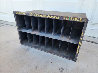 Vintage Weatherhead Fuel Lines Auto Parts Store Garage Display Mancave