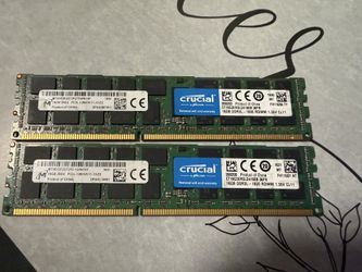 16GB DDR3 Server RAM – 2Rx4 PC3L-12800R – $20
