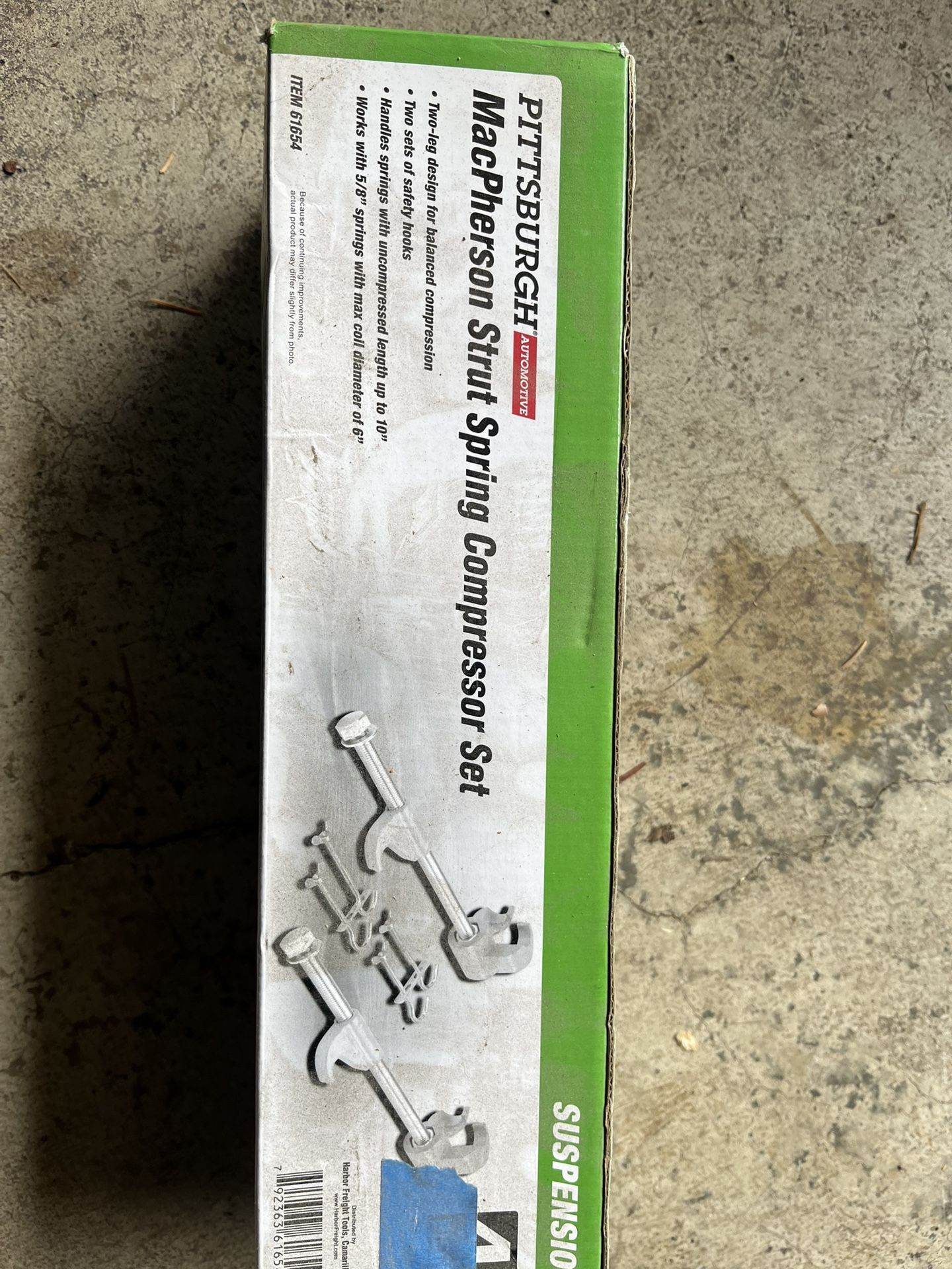 Strut Spring Compression Set