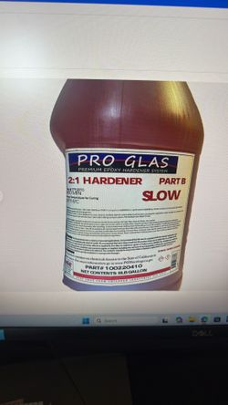 PRO GLASS EPOXY HARDENER 2:1 45-60 MIN 8LB GALLON