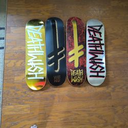Vintage Limited Edition Deathwish Skateboard Decks Only $80 a Piece