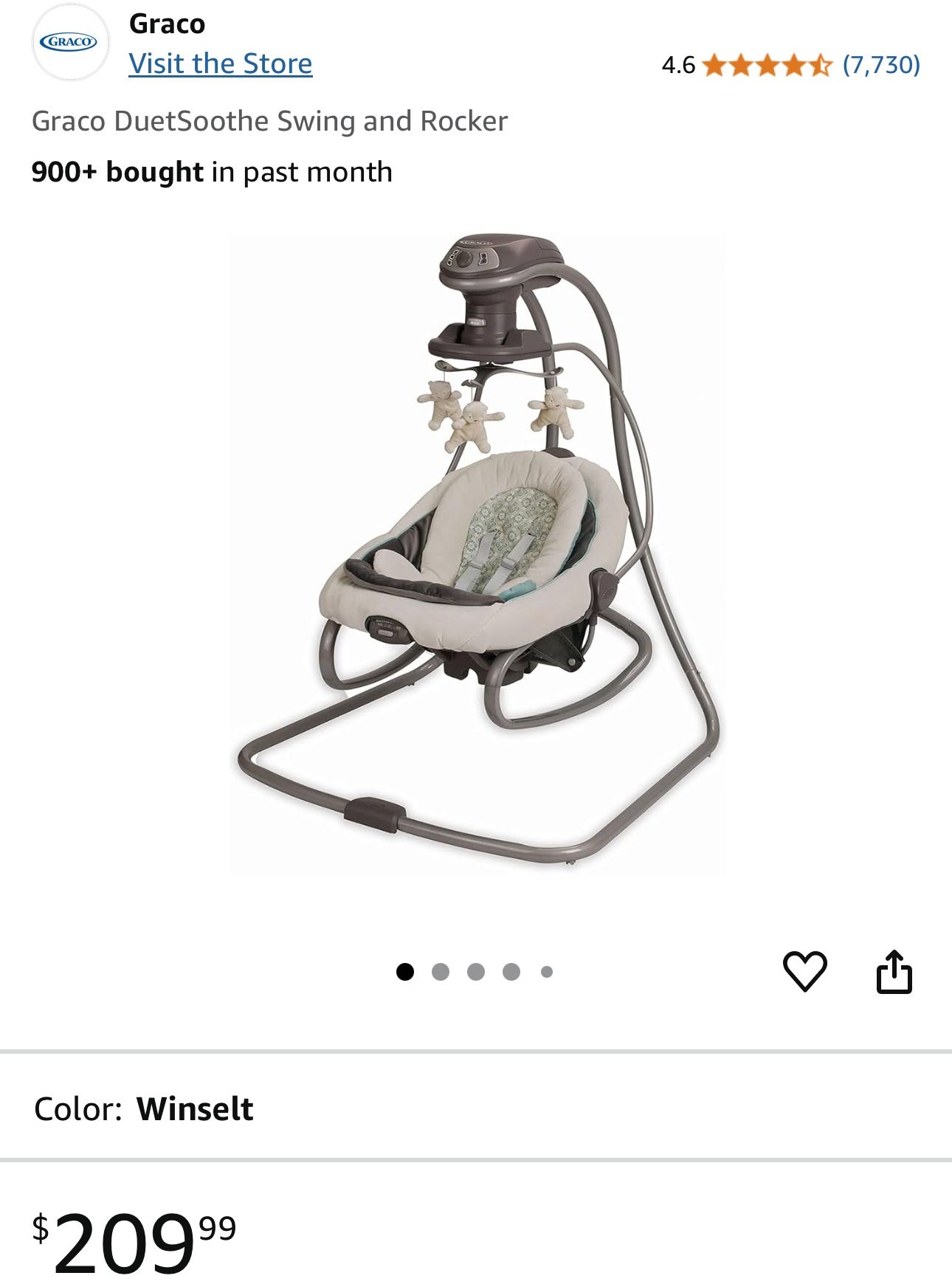 Baby Swing And Rocker