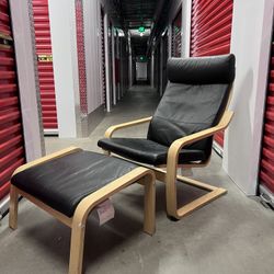 IKEA Chair & Footstool