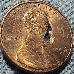 CB12SX00 VERY RARE HIGH GRADE ERROR STRUCK ON HOLLOW PLANCHET