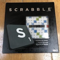 New French Scrabble Deluxe Game