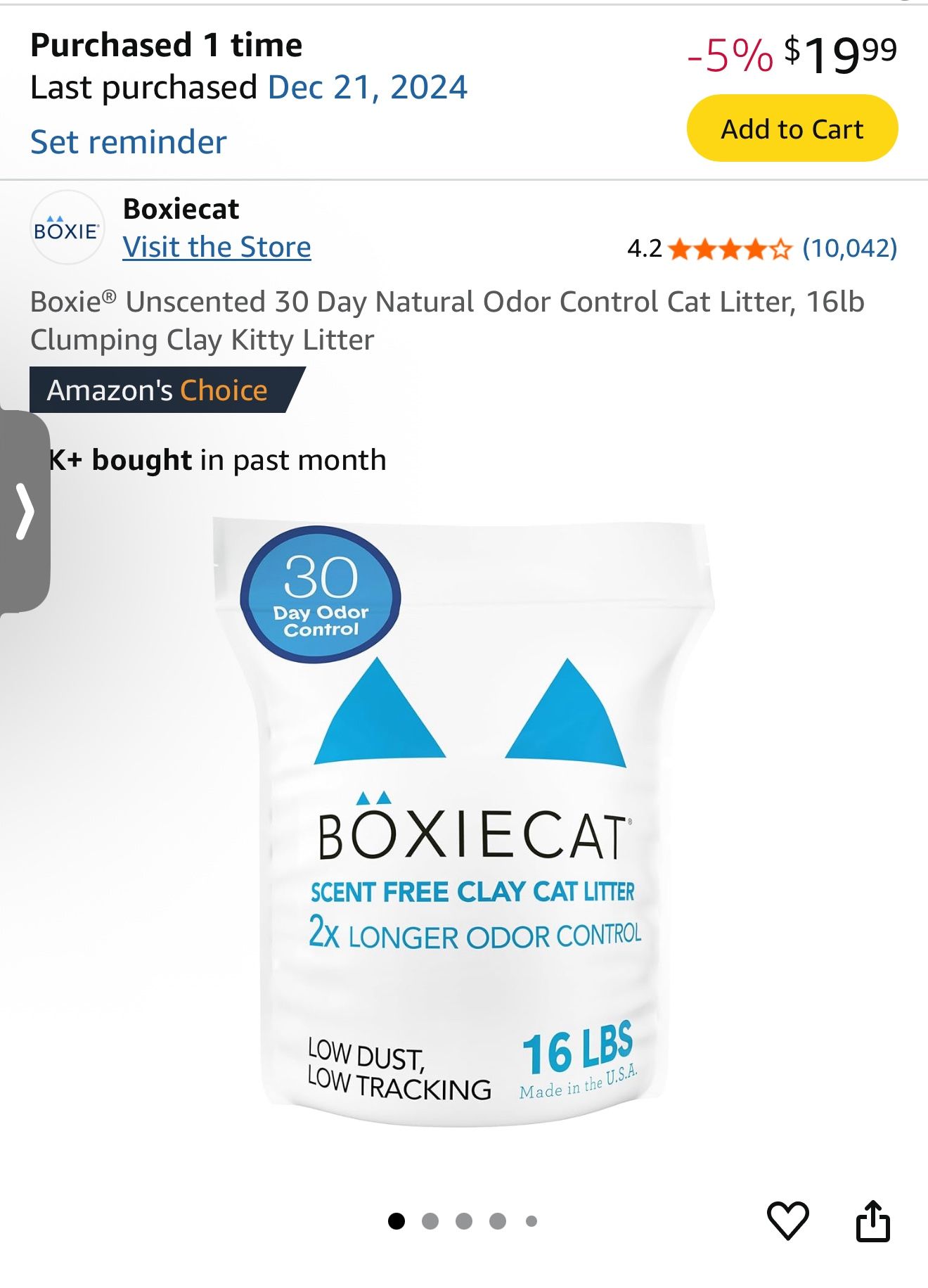 Boxiecat Cat Litter