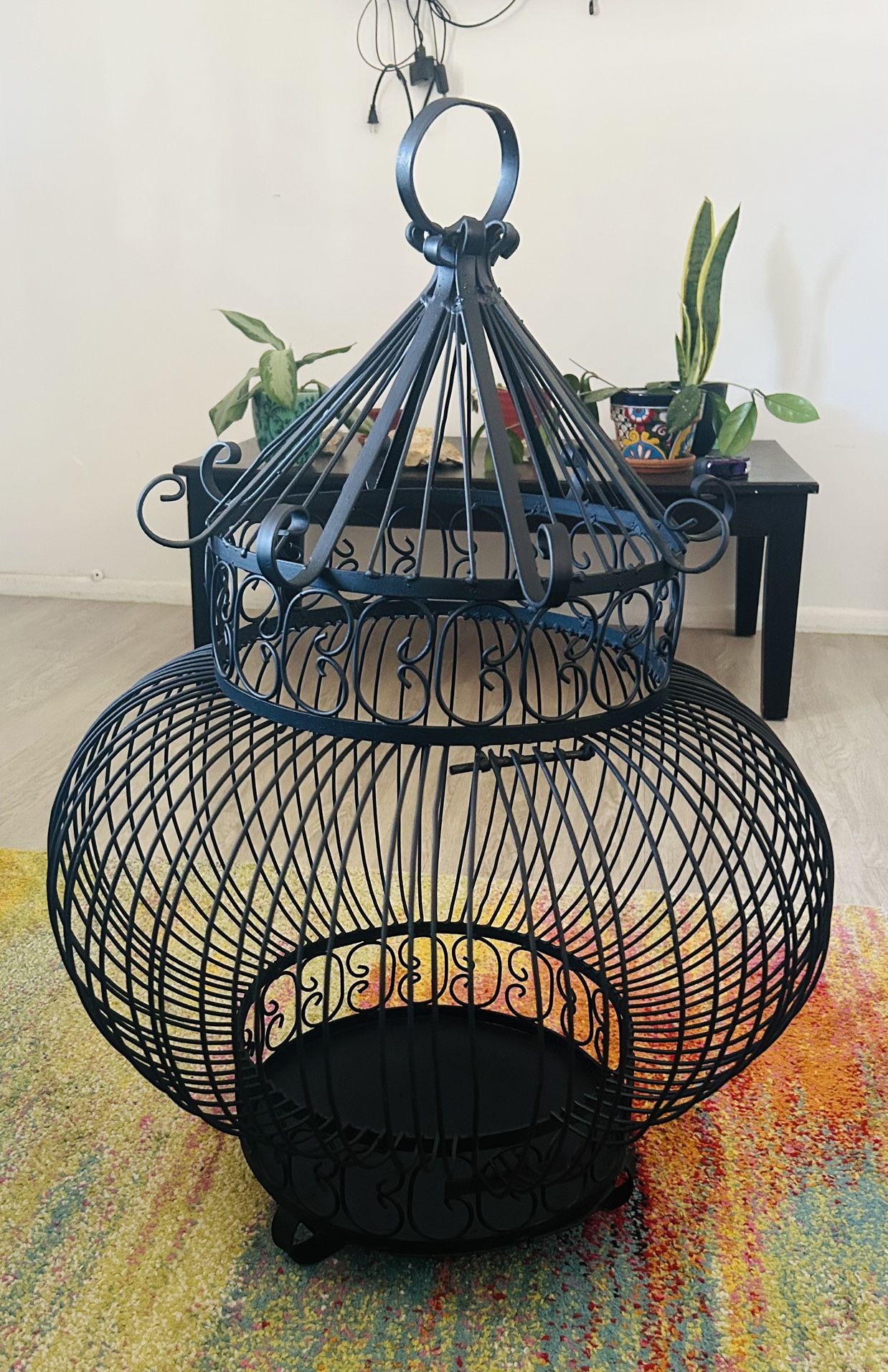 NEED GONE ASAP Vintage Big Beautiful Birdcage
