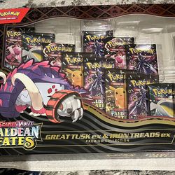 2025 PALDEAN FATES GREAT TUSK EX & IRON THREADS EX PREMIUM COLLECTION