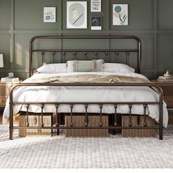Queen Bed Frame And Mattress
