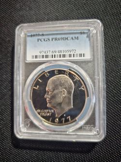 1977-S PCGS PR69DCAM Proof Ike Dollar