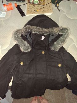Small Jacket with a Faux Furr hoodie