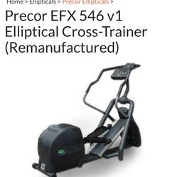 Recumbent bike, elliptical, upright Precor C1 Precor R3 Precor efx546