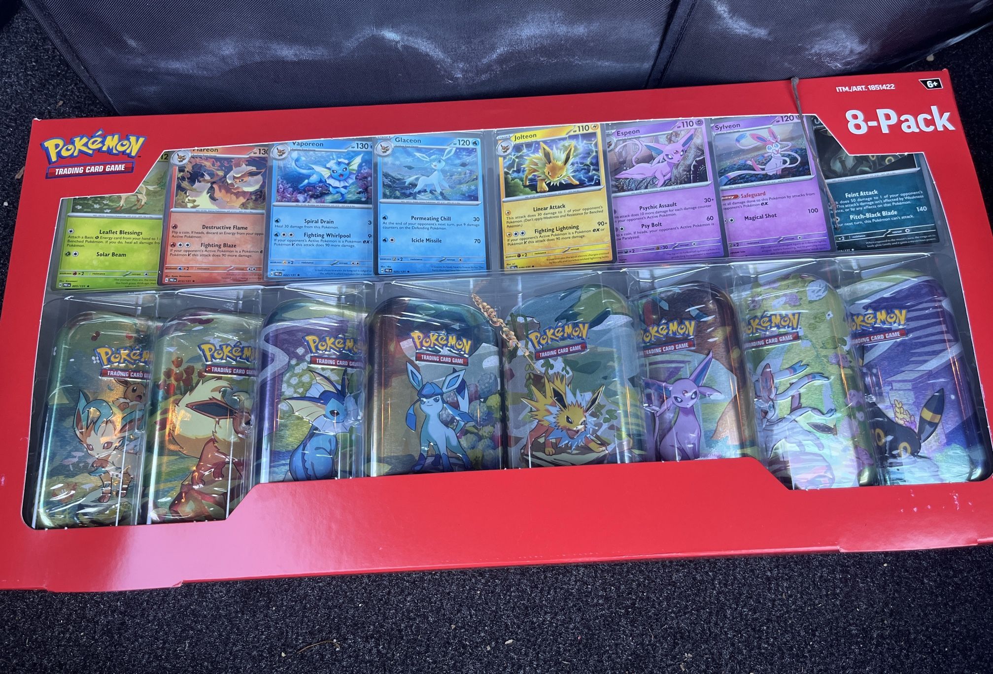 Pokemon Prismatic Tins Collection