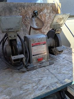 Bench grinder si trabaja pero no tiene fuerza