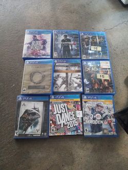 Ps4 Video Games