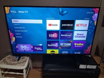 50" TCL Roku TV