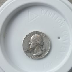 Silver Quarter 1961 D Good Condition US Coin Bullion Coins