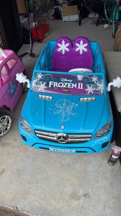 Children blue Disney frozen two Mercedes
