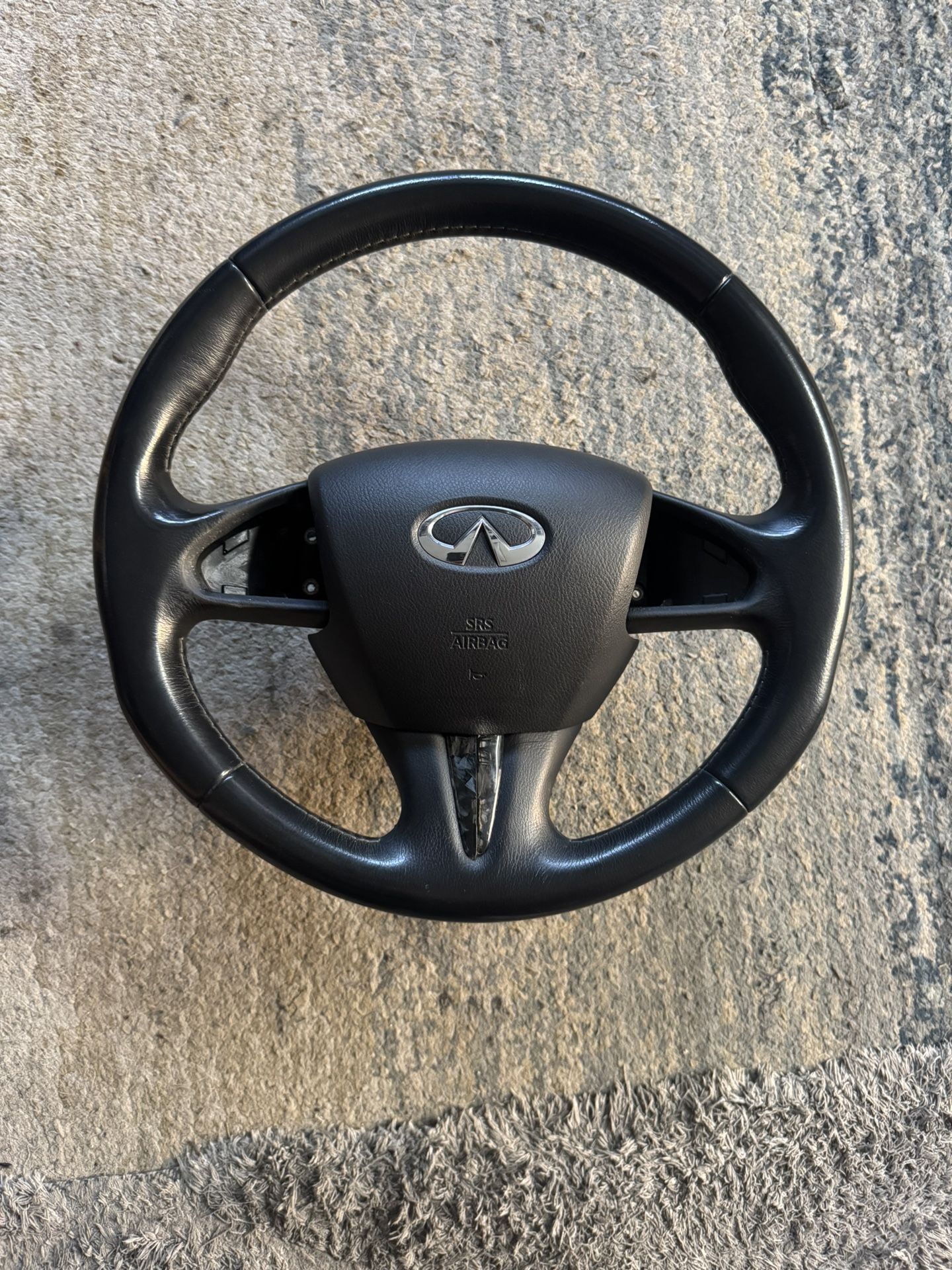 Stock 2015 Infiniti Q50 Steering Wheel