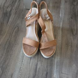 Tan Wedges