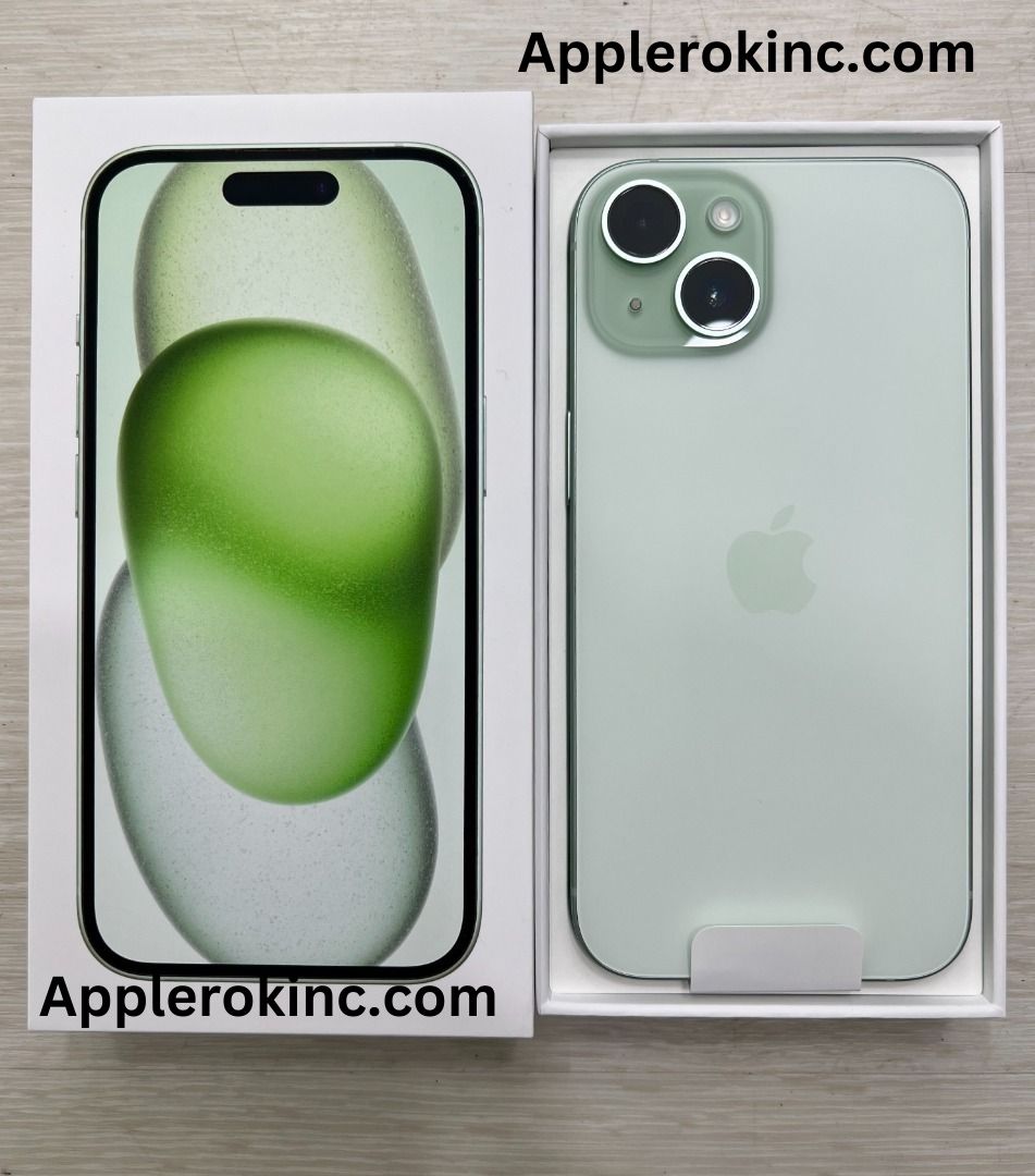 Unlocked iPhone 15 Green